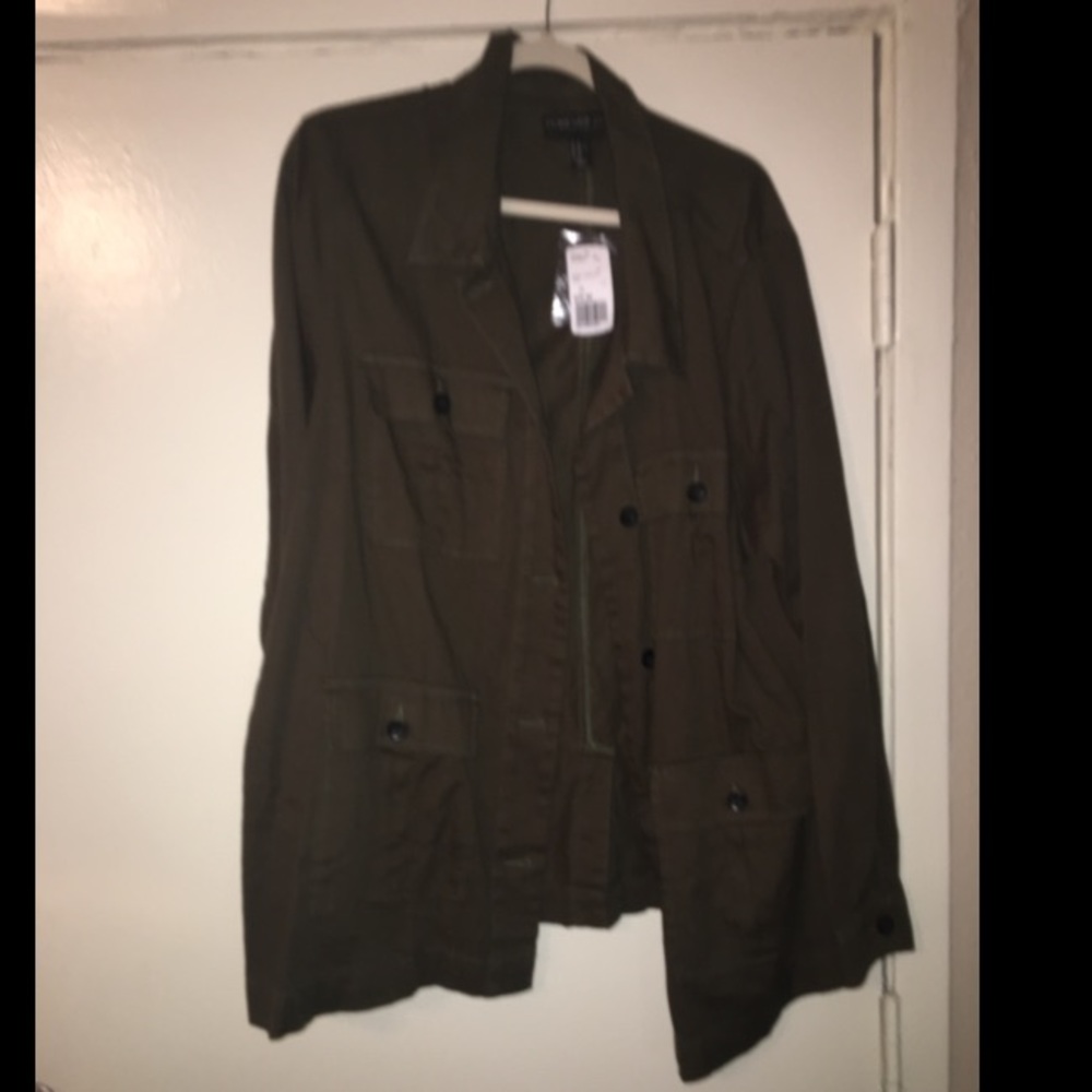 Olive Green army style jacket